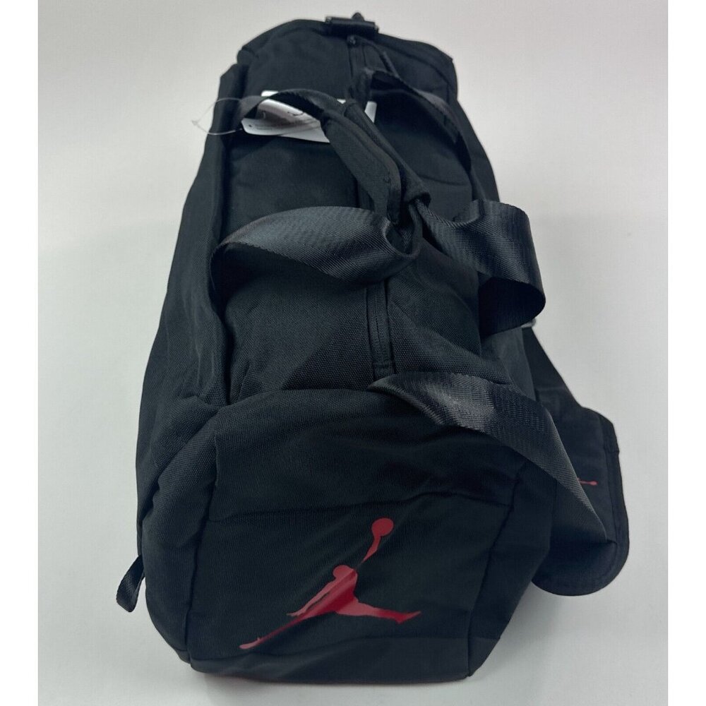 Nike Retro Air Jordan Velocity Duffle Bag Shoe Garage Small Black Red SM0168-023 - Picture 11 of 13